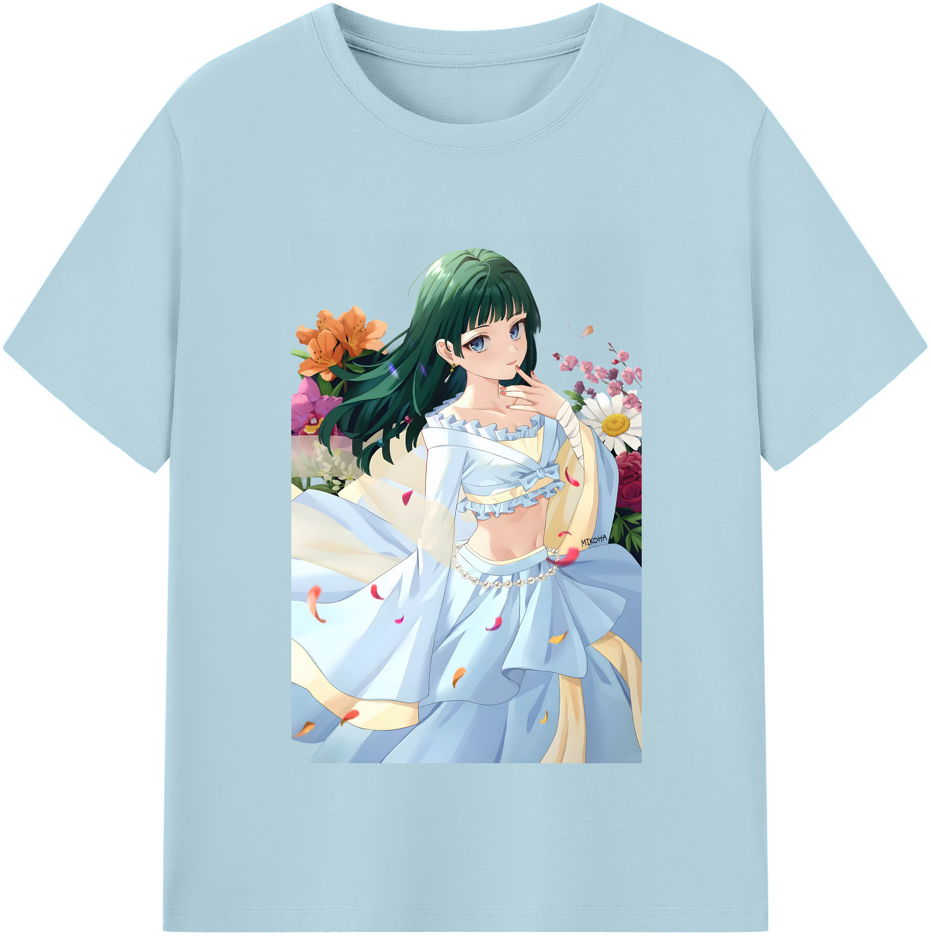 （画像用） 薬屋のひとりごと The Apothecary Diaries 綿100％半袖Tシャツ（フロントプリント）